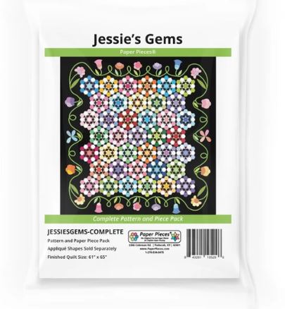 Jessie's Gems Complete Pattern; Paper Piece Pack by Paper Pieces® | Special Order