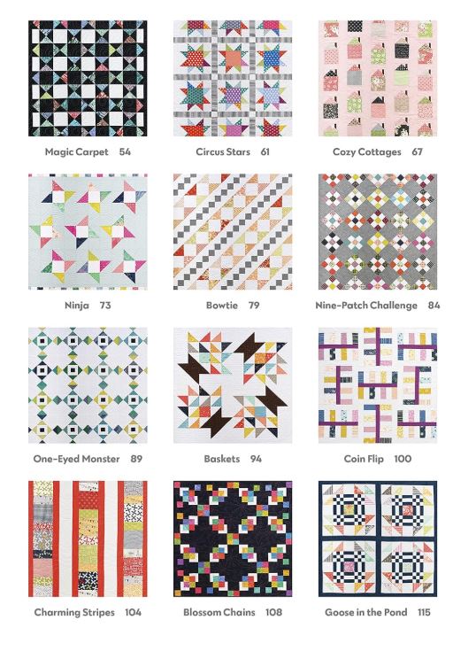 Just One Charm Pack Quilts | 18 Easy Charm Pack Quilt Projects by Cheryl Brickey