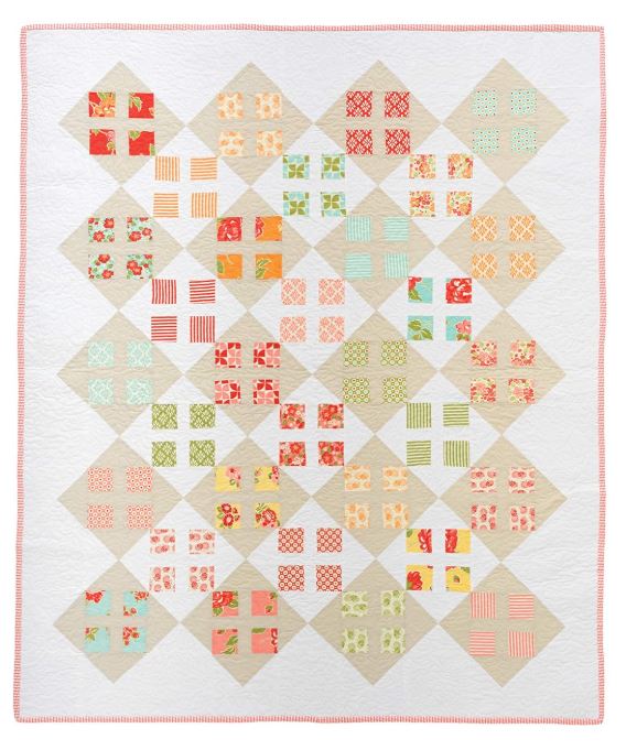 Just One Charm Pack Quilts | 18 Easy Charm Pack Quilt Projects by Cheryl Brickey