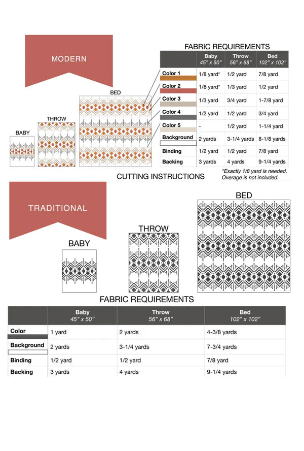 Deco Quilt Pattern by Lo & Behold Stitchery