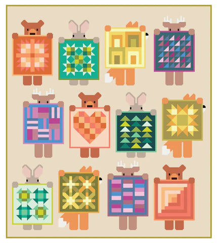 Show and Tell Quilt Pattern by Elizabeth Hartman
