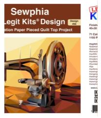 Legit Kits Sewphia Pattern | Special Order