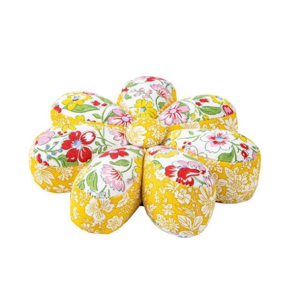 Liberty Flower Pin Cushion A - Liberty Fabrics