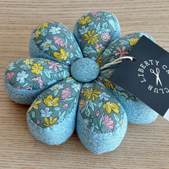 Liberty Flower Pin Cushion E - Liberty Fabrics