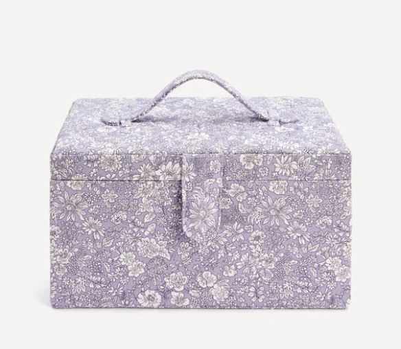 Liberty Sewing Box A  Emily Belle Mauve / Special Order