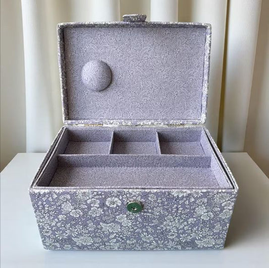 Liberty Sewing Box A  Emily Belle Mauve / Special Order