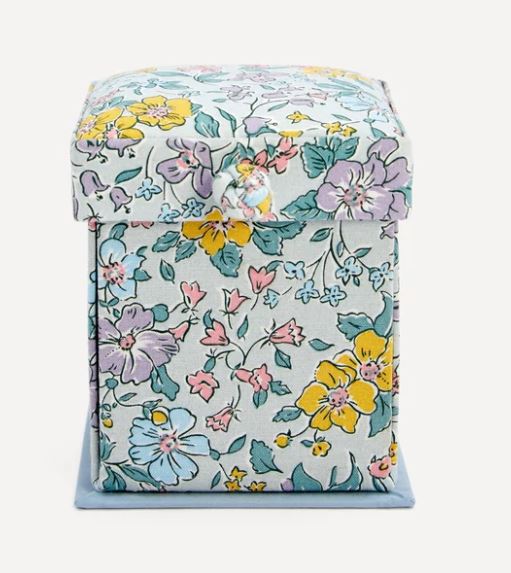Liberty Fabrics Victorian Sewing Box = Special Order