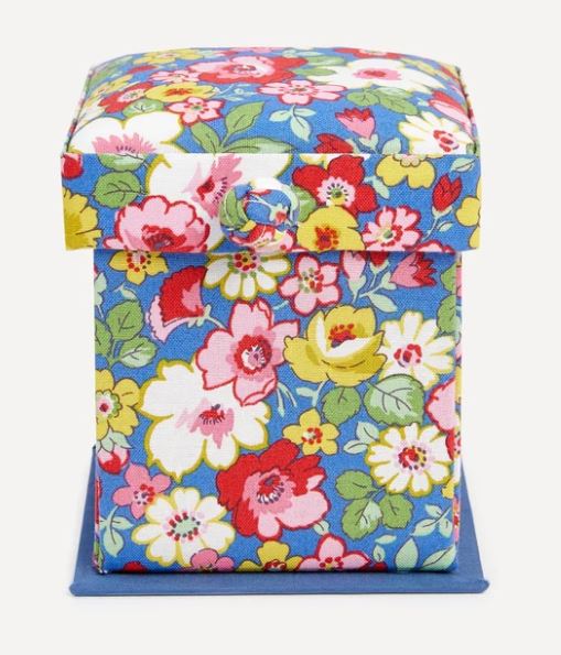 Liberty Fabrics Victorian Sewing Box = Special Order