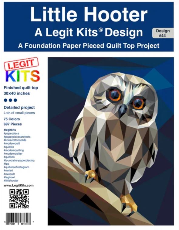 Legit Kits Little Hooter Pattern | Special Order