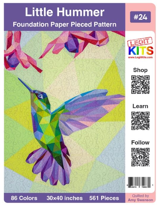 Legit Kits Little Hummer Pattern | Special Order