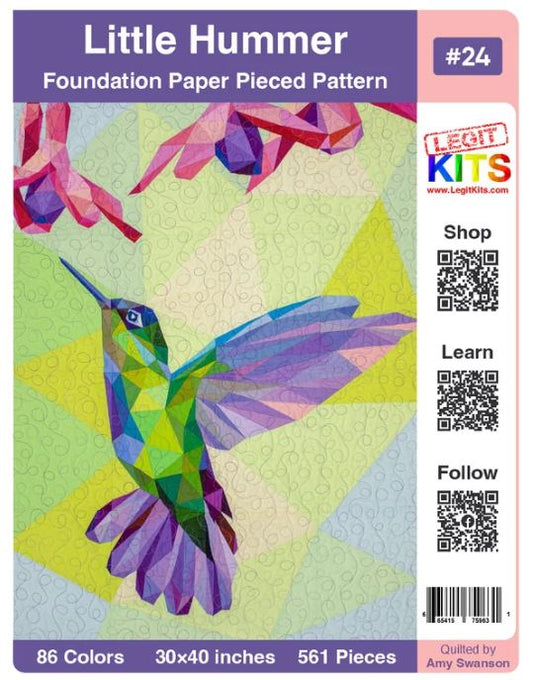 Legit Kits Little Hummer Pattern | Special Order