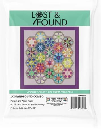 Lost and Found Complete Pattern; Paper Piece Pack by Paper Pieces | Special Order