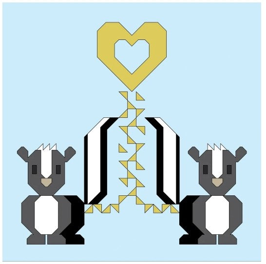 Love Stinks Quilt Pattern - Art East Quilting Co.
