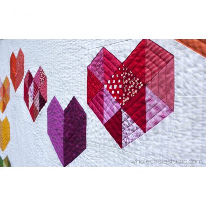 Love at First Sight Quilt Pattern by Whole Circle Studio Quilt Pattern