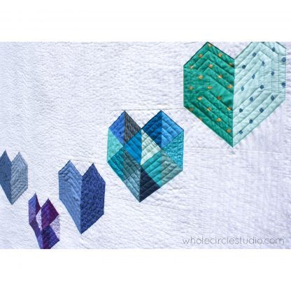 Love at First Sight Quilt Pattern by Whole Circle Studio Quilt Pattern