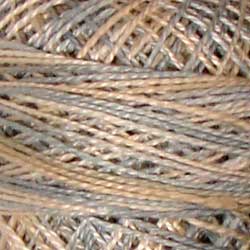 M1001 Valdani Perle Cotton Size 12 / Spool 100M: VARIEGATED 100m Color No: M1001 - Vanilla Sky