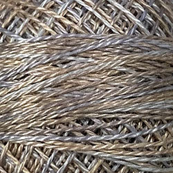 M23 Valdani Perle Cotton Size 12 / Spool 100M: VARIEGATED 100m Color No: M23 - Neutrals & Naturals
