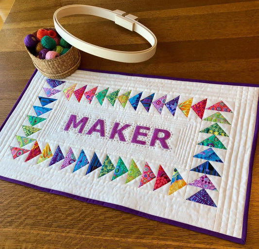 Make It Yours - Quilt Wall Hanging Pattern / designed by Lorna Costantini