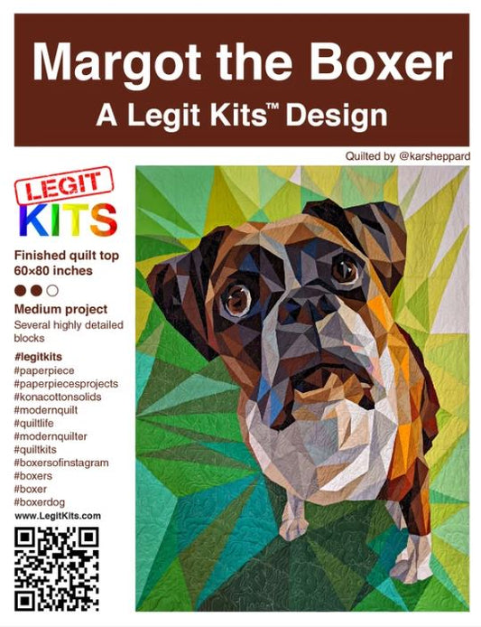 Legit Kits Margot the Boxer Pattern | Special Order