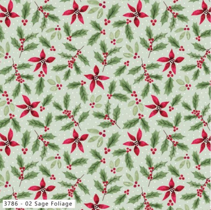 Merry Little Robin Fat Quarter Bundle - 5 Pieces | Make + Believe Fabrics