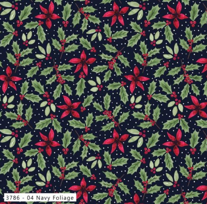 Merry Little Robin Fat Quarter Bundle - 5 Pieces | Make + Believe Fabrics