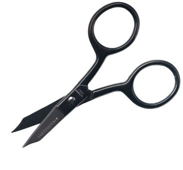 Midnight Edition Fine Tip Embroidery Scissors - 4" by LDH Scissors FT411