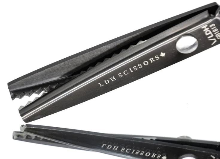 Midnight Edition Lightweight Pinking Shears - 9" by LDH Scissors GB1814