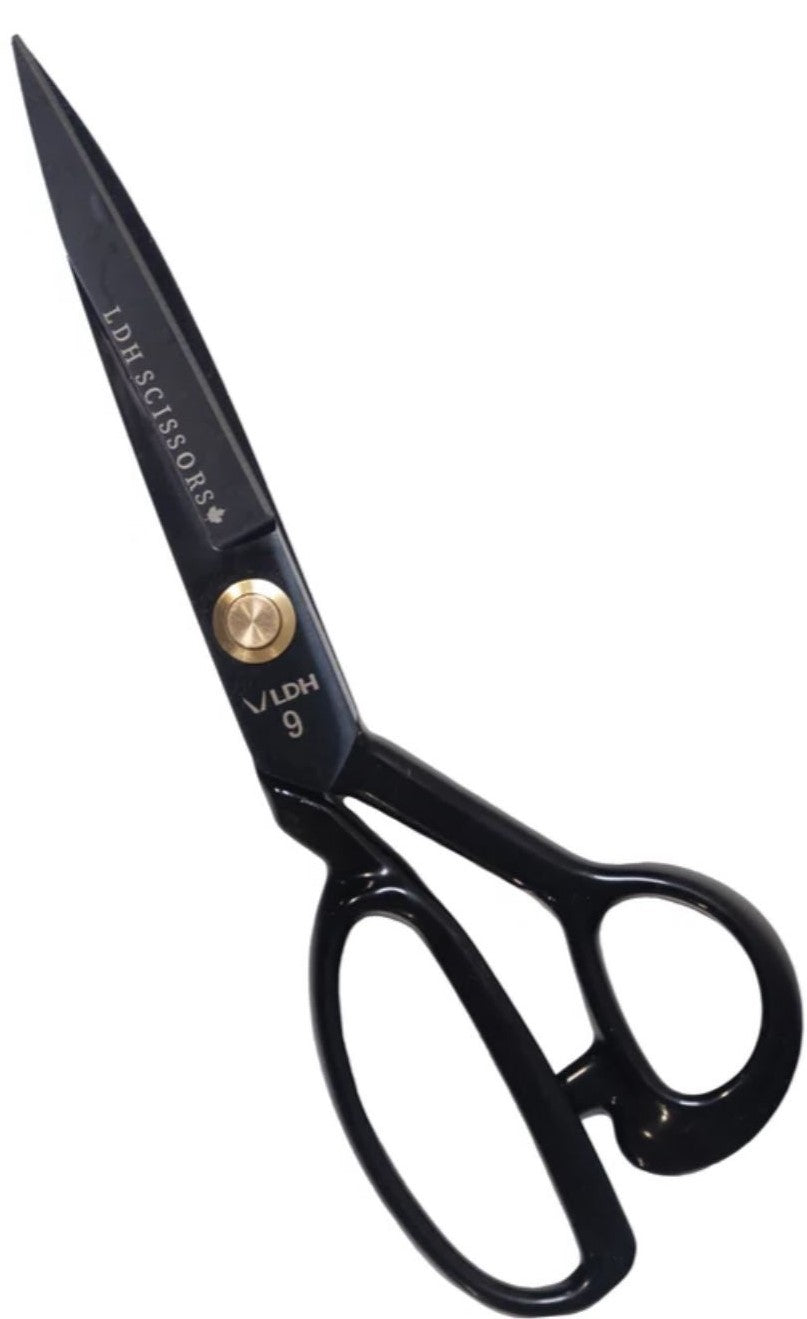Midnight Edition Lightweight Fabric Scissors 9" by LDH Scissors / Y1509