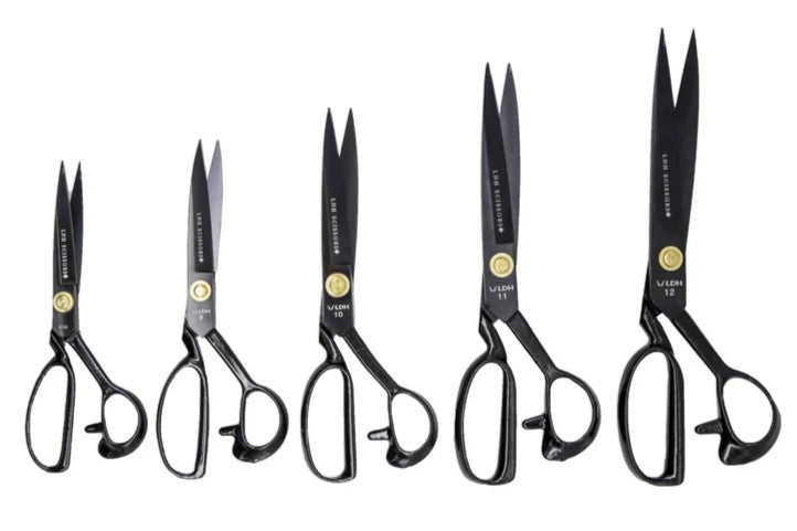 Midnight Edition Fabric Shears - 10" by LDH Scissors / FH10-R