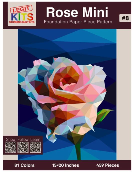 Legit Kits Rose Mini Pattern | Special Order