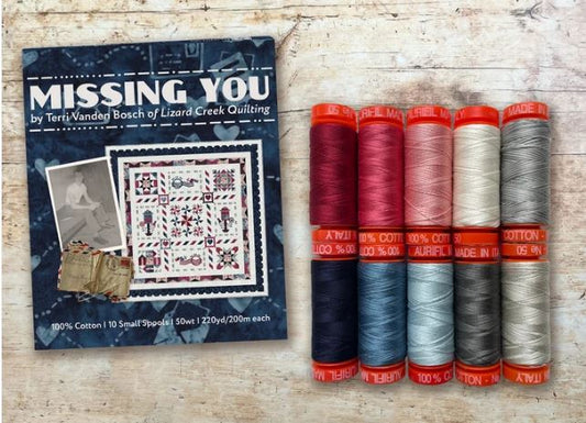 Aurifil Missing You by Terri Vanden Bosch | Special Order