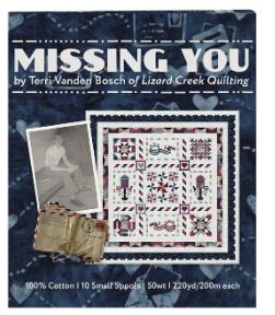 Aurifil Missing You by Terri Vanden Bosch | Special Order