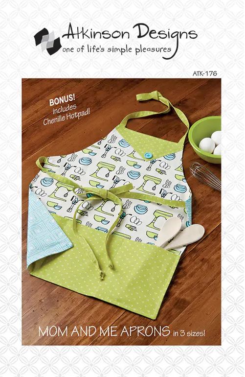 Mom and Me Aprons Pattern by Atkinson Designs