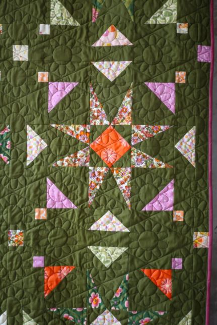 Mosaic Star Quilt Pattern by Lo & Behold Stitchery