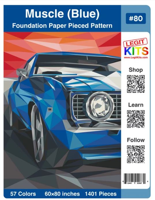 Legit Kits Muscle (Blue) Pattern | Special Order