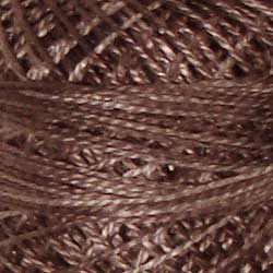 O512 Valdani Perle Cotton Size 12 / Spool 100M: VARIEGATED 100m Color No: O512 - Chimney Dust