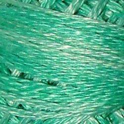 O544 Valdani Perle Cotton Size 12 / Spool 100M: VARIEGATED 100m Color No: O544 - Pond Ripple