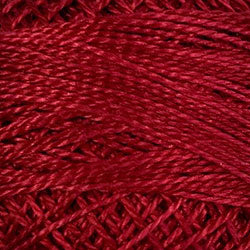 O775 Valdani Perle Cotton Size 12 / Spool 100M: VARIEGATED 100m Color No: O775 - Proud Turkey