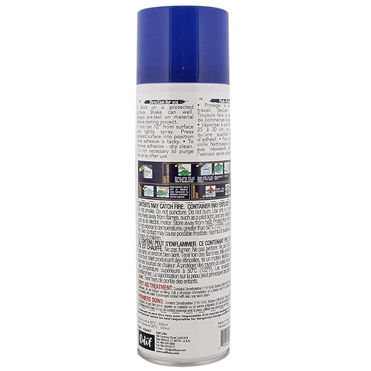 Odif 505 Spray - Temporary Fabric Adhesive, 312G