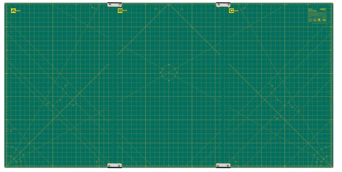 OLFA® Continuous Grid Rotary Mat Set | 35" x 70" | Special Order