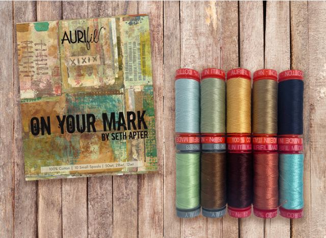 Aurifil On Your Mark by Seth Apter | Special Order