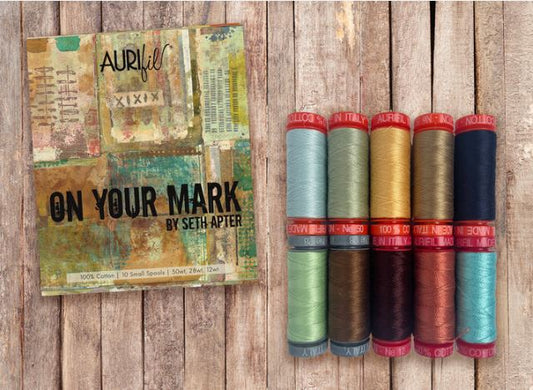 Aurifil On Your Mark by Seth Apter | Special Order