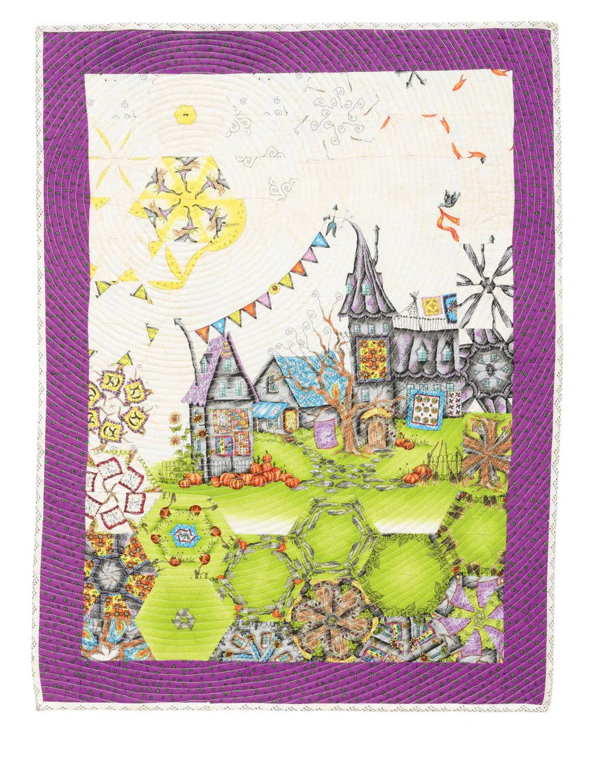 One-Block Wonder Panel Quilts: One-of-a-Kind Hexagon Blocks / 459849