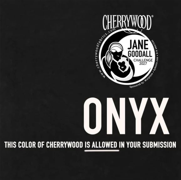Cherrywood Onyx Half Yard - Jane Goodall Cherrywood Challenge