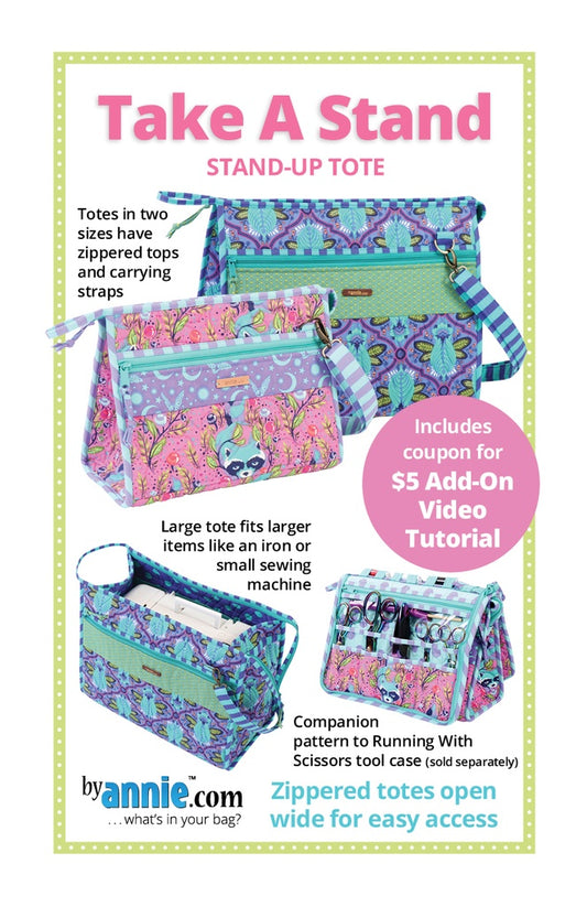 Take A Stand Tote Pattern - ByAnnie