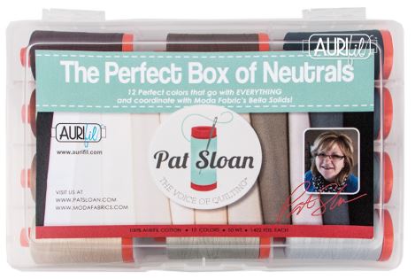 Aurifil Perfect Box of Neutrals by Pat Sloan 50wt | Special Order