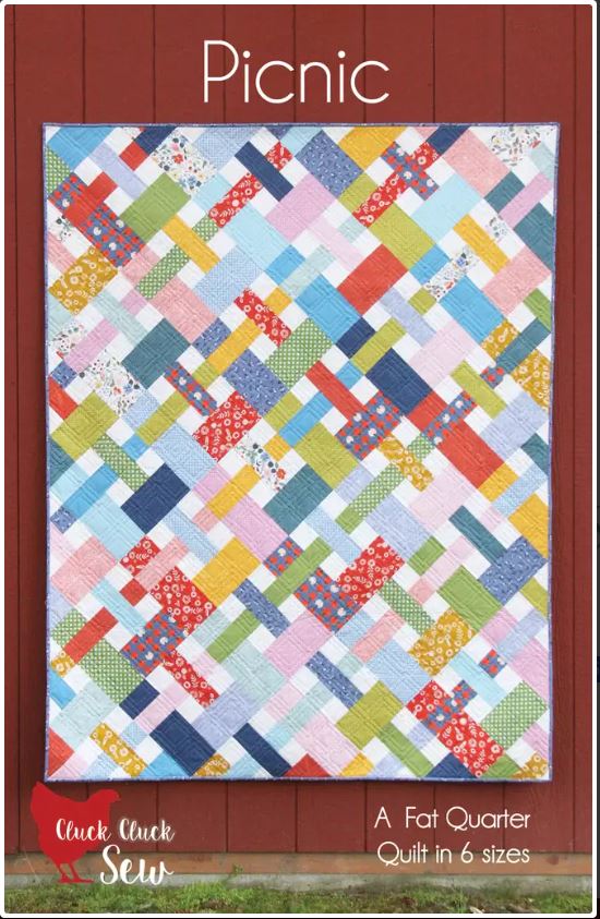 Picnic Quilt Pattern by Cluck Cluck Sew / CCS199 / 6 Sizes - Baby to King