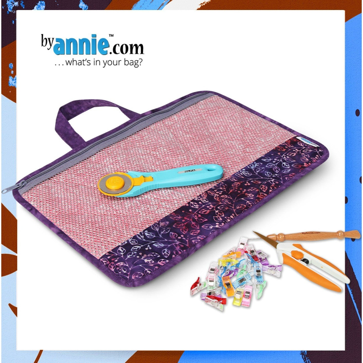 Piecekeeper Project Bag - By Annie Pattern