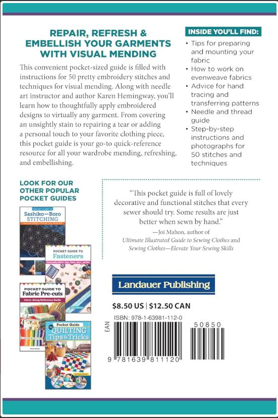 Pocket Guide to Pretty Stitches by Karen Hemingway