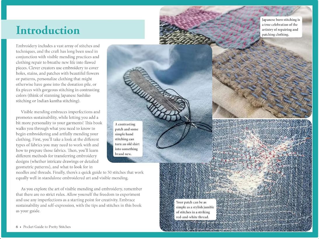 Pocket Guide to Pretty Stitches by Karen Hemingway